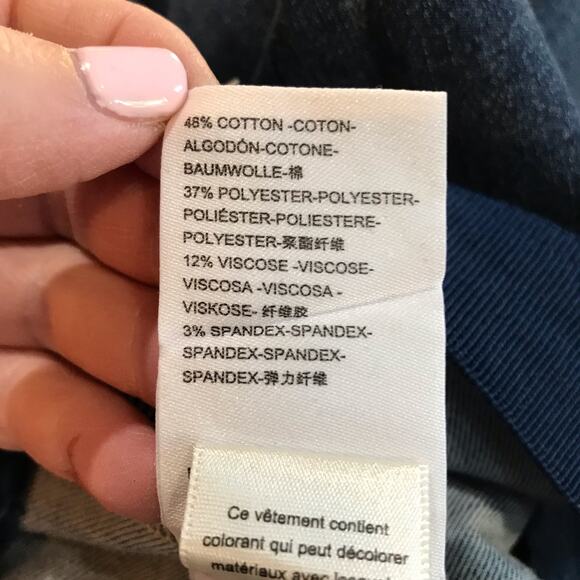 Pilcro Anthropologie Sz 24W High Rise Denim Jean Leggings Ankle Length NEW NWT - Picture 12 of 15